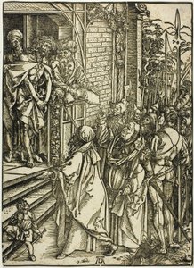 Ecce Homo - Die Darstellung Christi, aus der Großen Passion von Albrecht Dürer
