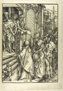 Ecce Homo - Die Darstellung Christi, aus Die Große Passion von Albrecht Dürer