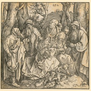 Erasmus von Rotterdam von Albrecht Dürer