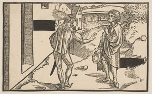 Eunuchus, aus Die Komödie des Terenz, Nachdruck 19. Jahrhundert von Albrecht Dürer