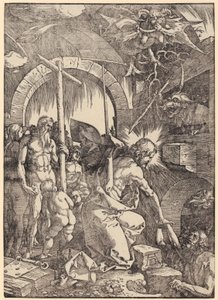 Geißelung Christi, Blatt 5 der Folge "Die Große Passion" von Albrecht Dürer