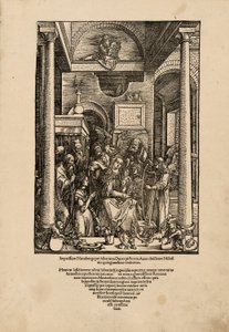 Verherrlichung der Jungfrau, aus Das Leben der Jungfrau von Albrecht Dürer
