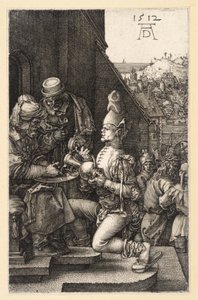 Handwaschung Pilati (Kupferstich-Passion) von Albrecht Dürer