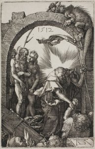 Höllenfahrt; Christus im Limbus, aus Die gravierte Passion von Albrecht Dürer