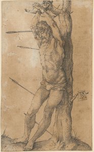 Heiliger Sebastian am Baum von Albrecht Dürer