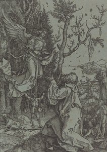 Joachim und der Engel, ca. 1504 von Albrecht Dürer
