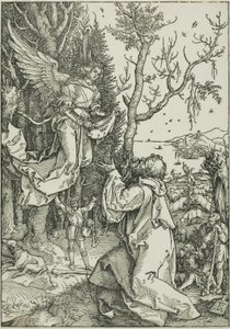 Joachim und der Engel, aus Das Leben der Jungfrau von Albrecht Dürer