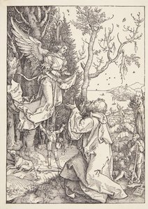 Joachim und der Engel von Albrecht Dürer