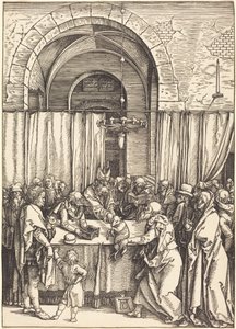 Joachims Opfer wird abgelehnt von Albrecht Dürer