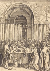 Joachims Opfer wird abgelehnt von Albrecht Dürer