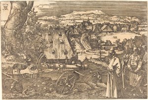Landschaft mit der Kanone von Albrecht Dürer