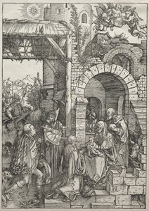 Leben der Jungfrau: Anbetung der Heiligen Drei Könige, 1504-1505