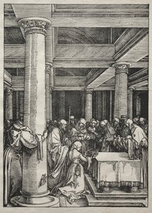 Leben der Jungfrau: Darstellung Jesu im Tempel von Albrecht Dürer