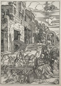 Leben der Jungfrau: Die Rast in Ägypten, 1504-1505 von Albrecht Dürer