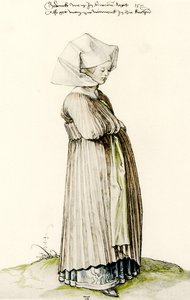 Nürnberger Kirchgänger von Albrecht Dürer