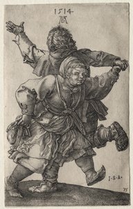 Bauerntanzpaar von Albrecht Dürer