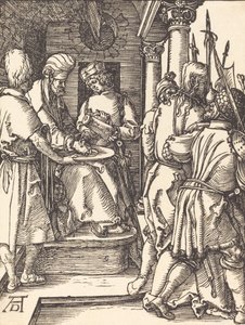 Pilatus wäscht seine Hände, wahrscheinlich ca. 1509-1510