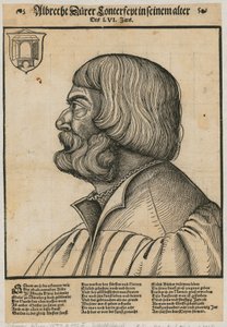 Porträt von Albrecht Dürer von Albrecht Dürer