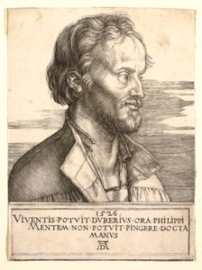 Porträt von Philip Melancthon von Albrecht Dürer