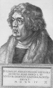 Porträt von Pirkheimer, 1524, 1906