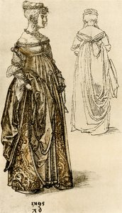 Vornehme venezianische Dame von Albrecht Dürer