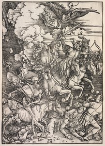 Offenbarung des Johannes: Die vier Reiter, 1511