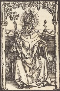 Heiliger Erasmus, ca. 1500 von Albrecht Dürer