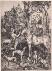 Heiliger Eustachius von Albrecht Dürer
