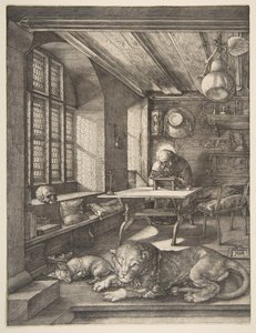Heiliger Hieronymus in seinem Studierzimmer, 1514 von Albrecht Dürer