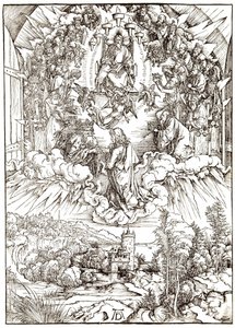 Heiliger Johannes vor Gott und den Ältesten von Albrecht Dürer