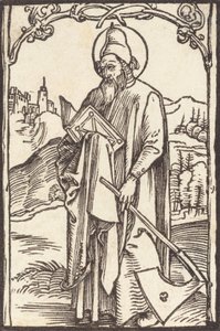 Der heilige Matthias, ca. 1500 von Albrecht Dürer