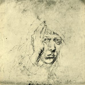 Selbstporträt mit Verband, 1492, 1943