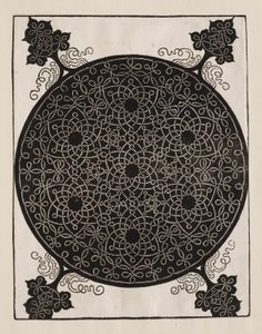 Sechster Knoten, 7 kleine Knotensysteme mit schwarzen Zentren von Albrecht Dürer