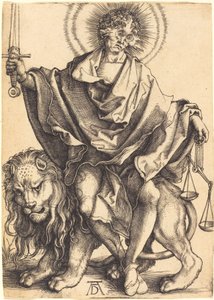 Sol Iustitiae ("Sonne der Gerechtigkeit") von Albrecht Dürer