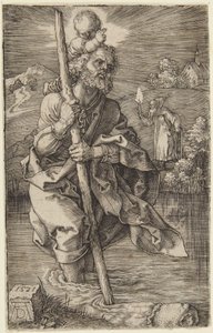St. Christopher von Albrecht Dürer