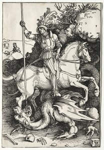 St. Georg tötet den Drachen, 1500er