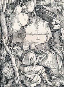 St. Hieronymus in einer Höhle, 1512