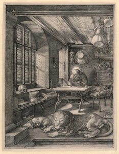 Der heilige Hieronymus in seinem Studierzimmer