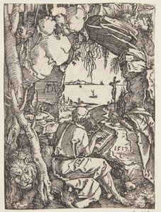 Der heilige Hieronymus in der Höhle von Albrecht Dürer