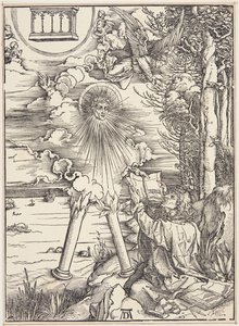 Der heilige Johannes verschlingt das Buch von Albrecht Dürer