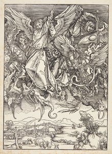 St. Michael kämpft gegen den Drachen