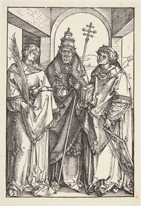 Die Heiligen Laurentius, Sixtus und Stephanus von Albrecht Dürer