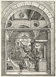 Die Verkündigung, ca. 1503-1505 von Albrecht Dürer