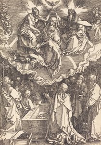 Die Himmelfahrt und Krönung der Jungfrau, 1510 von Albrecht Dürer