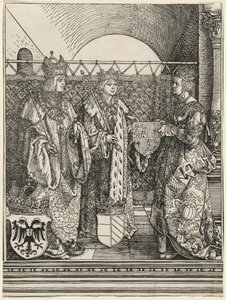 Die Verlobung von Philipp dem Schönen mit Johanna von Kastilien von Albrecht Dürer