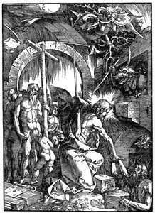 Der Abstieg Christi in die Vorhölle, 1510, 1936 von Albrecht Dürer
