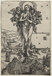 Die Ekstase der Maria Magdalena von Albrecht Dürer