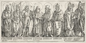 Die acht Heiligen von Österreich, ca. 1515 von Albrecht Dürer