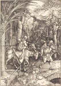 Die Flucht nach Ägypten von Albrecht Dürer