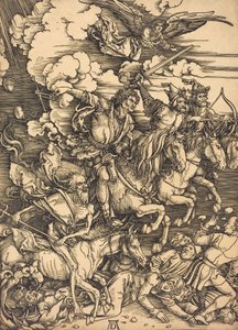 Die vier Reiter, wahrscheinlich ca. 1496-1498